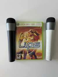 Lips + mikrofony, gra karaoke Xbox 360