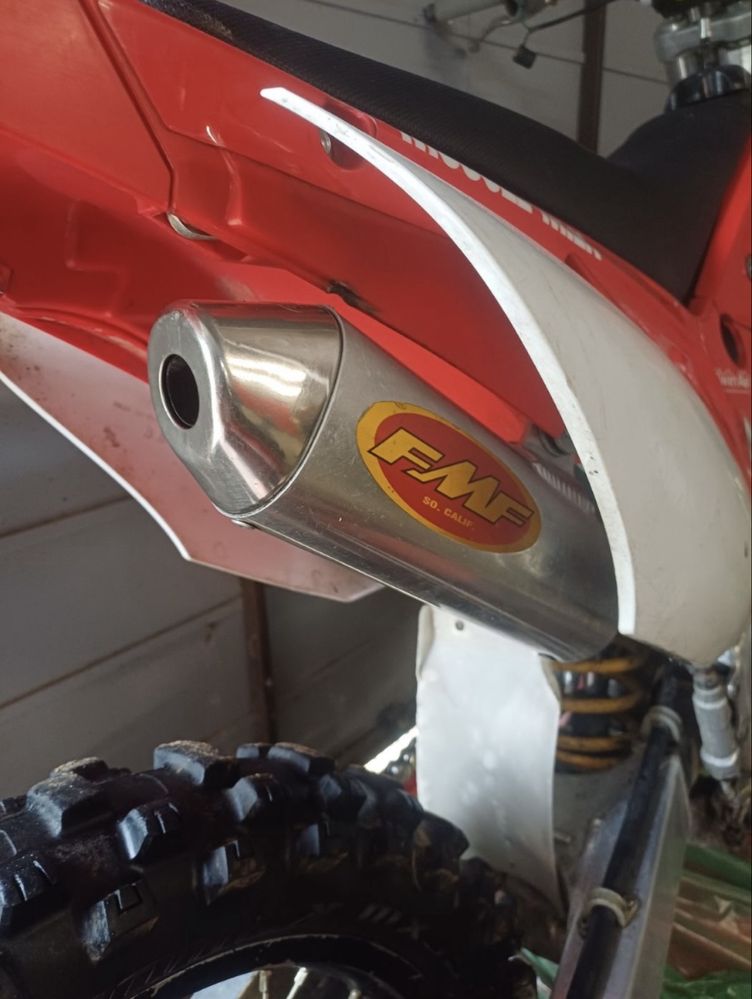 Motocykl cr 125 po remoncie