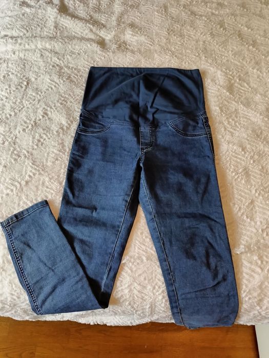 Spodnie ciążowe 3 pary r34