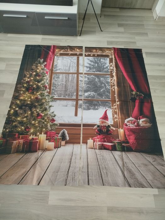 Zasłony świąteczne