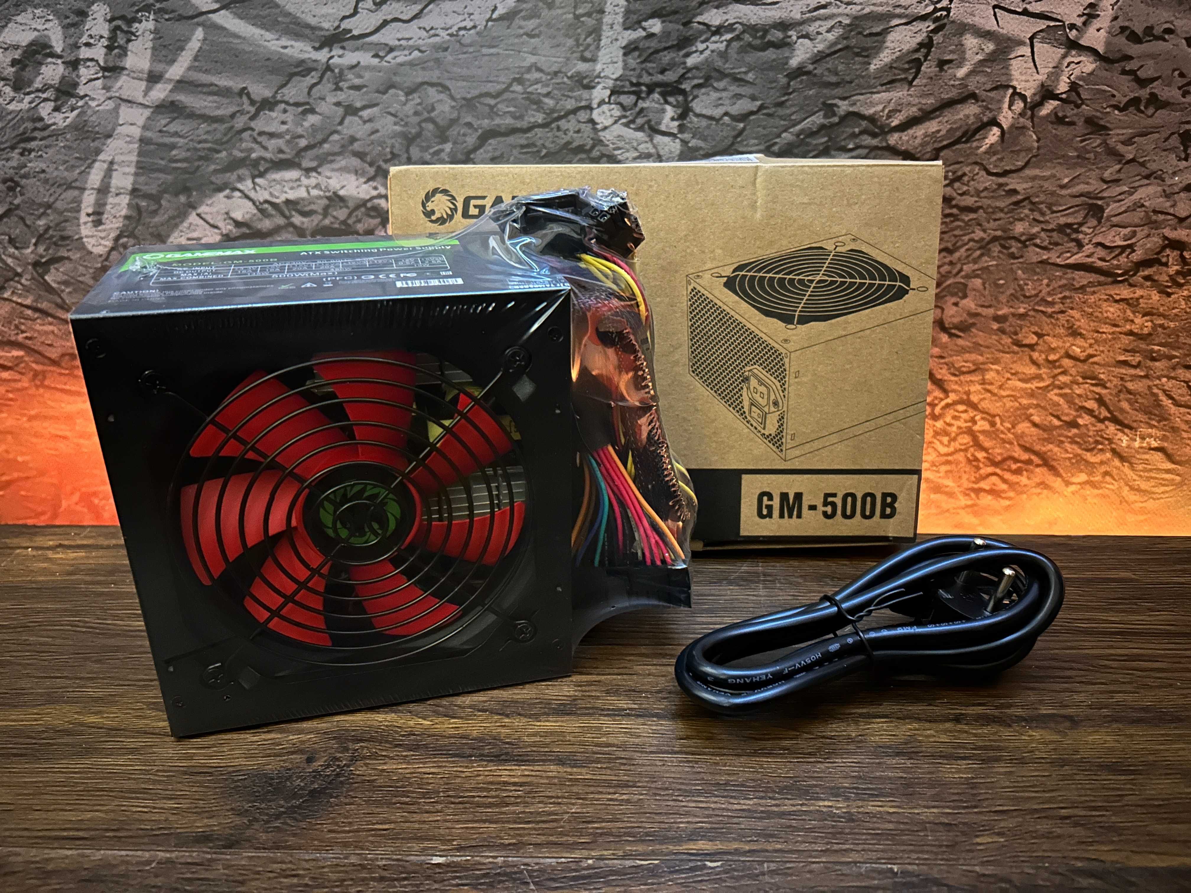 Новый! Блок Питания для ПК Gamemax GM-500B 500W Гарантия!