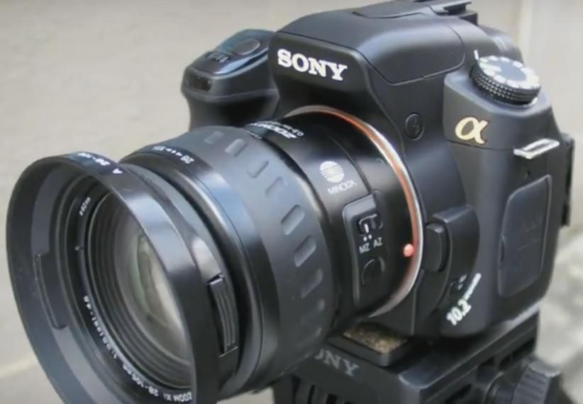 Sony A300 + Minolta 28-85, Sony SAL-18-70+карта 4Gb(коробка, доки)