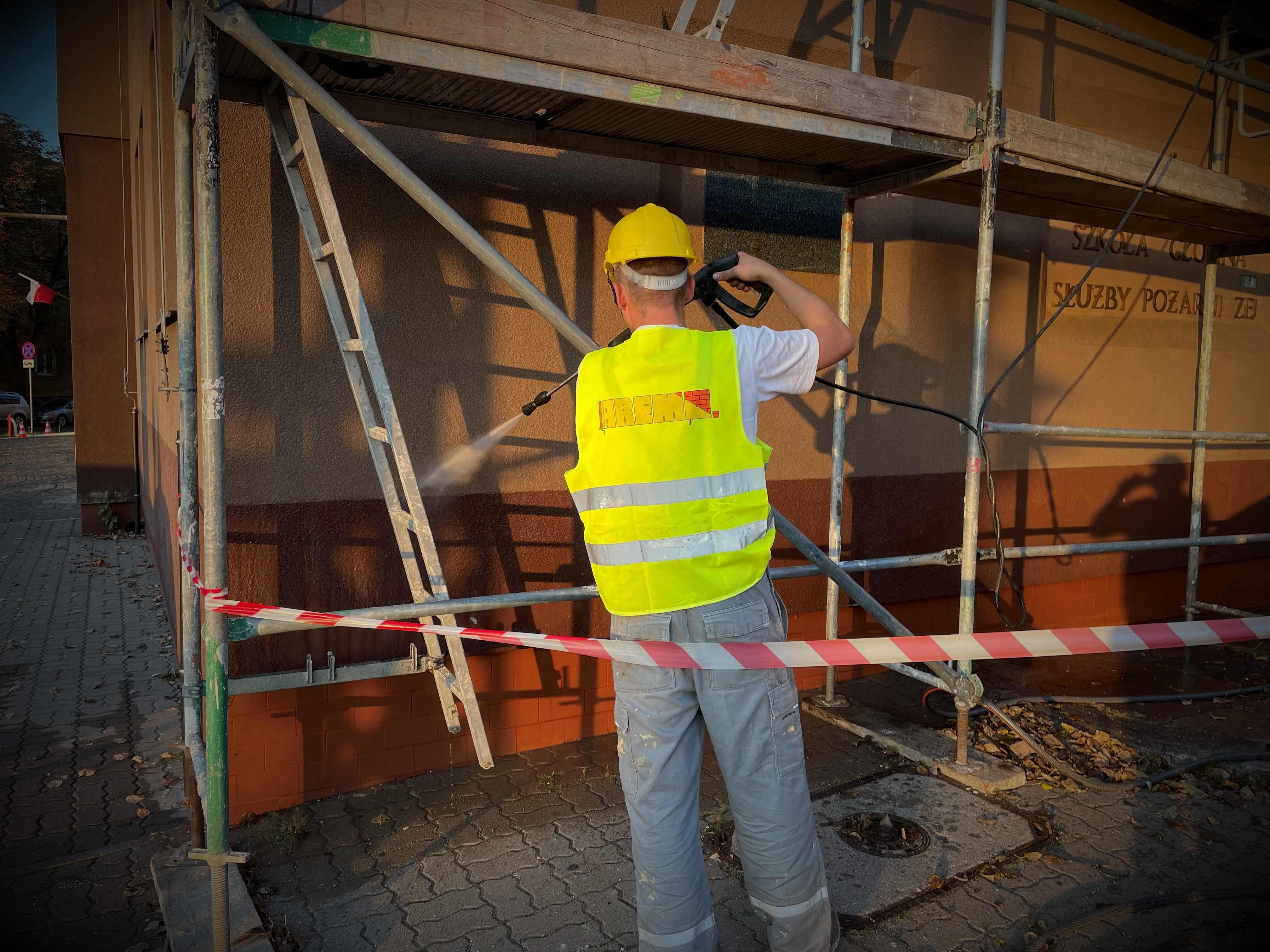 Naprawa i malowanie elewacji, Mycie, Renowacja, Malowanie ogrodzeń