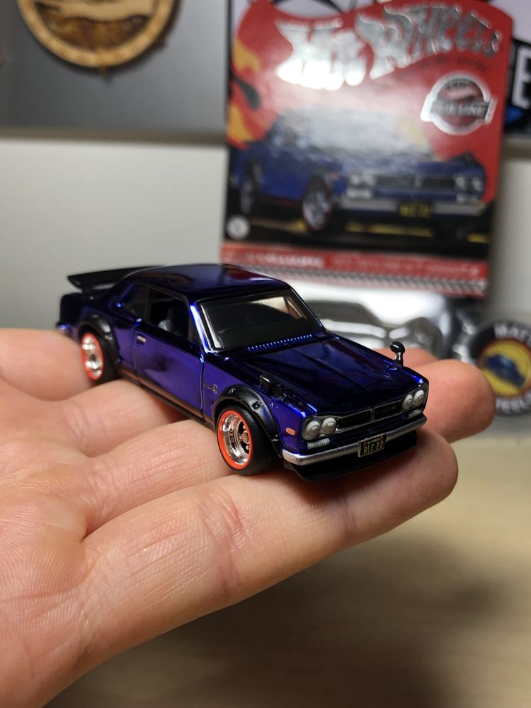 Hot wheels RLC nissan skyline h/t 2000gt-r