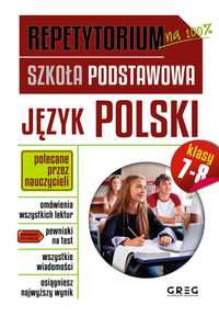 Repetytorium język Polski dla klas 7,8 Nowe