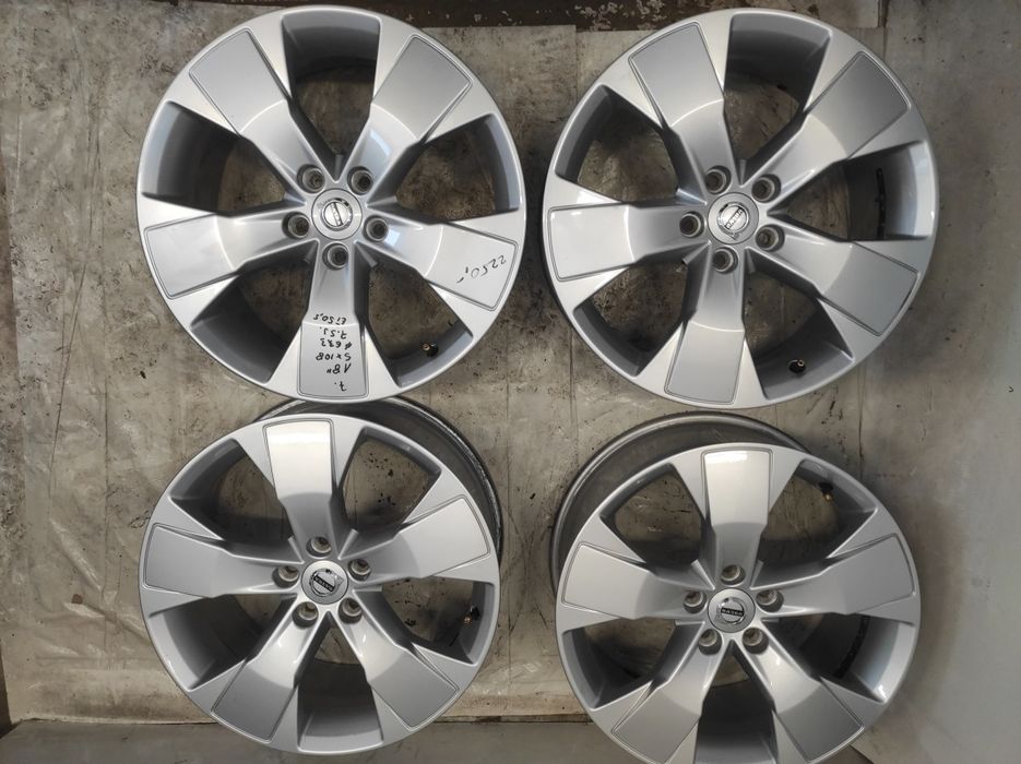 7. Felgi aluminiowe ORYGINAŁ VOLVO R 18 5x108 Bardzo Ładne