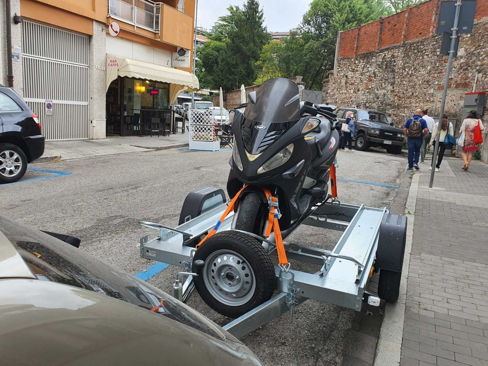 Wynajmę przyczepkę motocyklową na max. 3 motory/quada