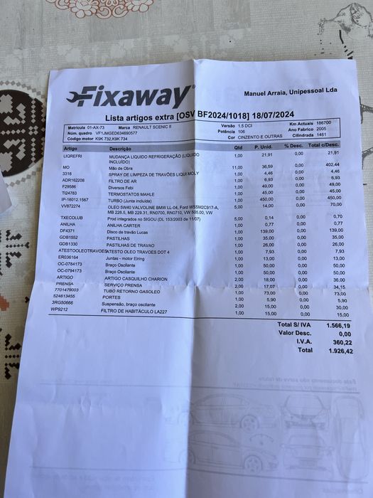 Renault grand senicll 7 lugares