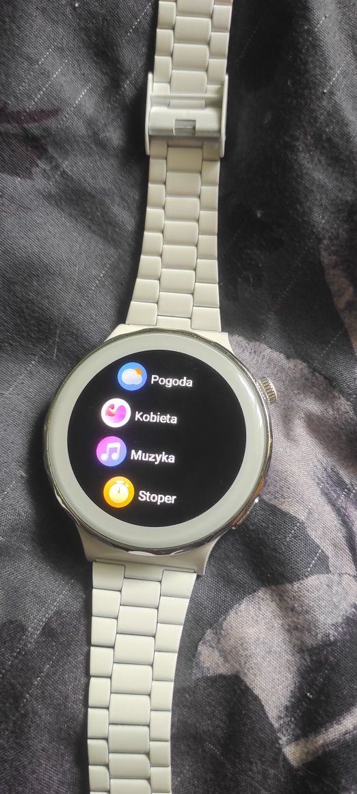 Smartwatch sportowy dotykowy z mikrofonem i głośnikiem