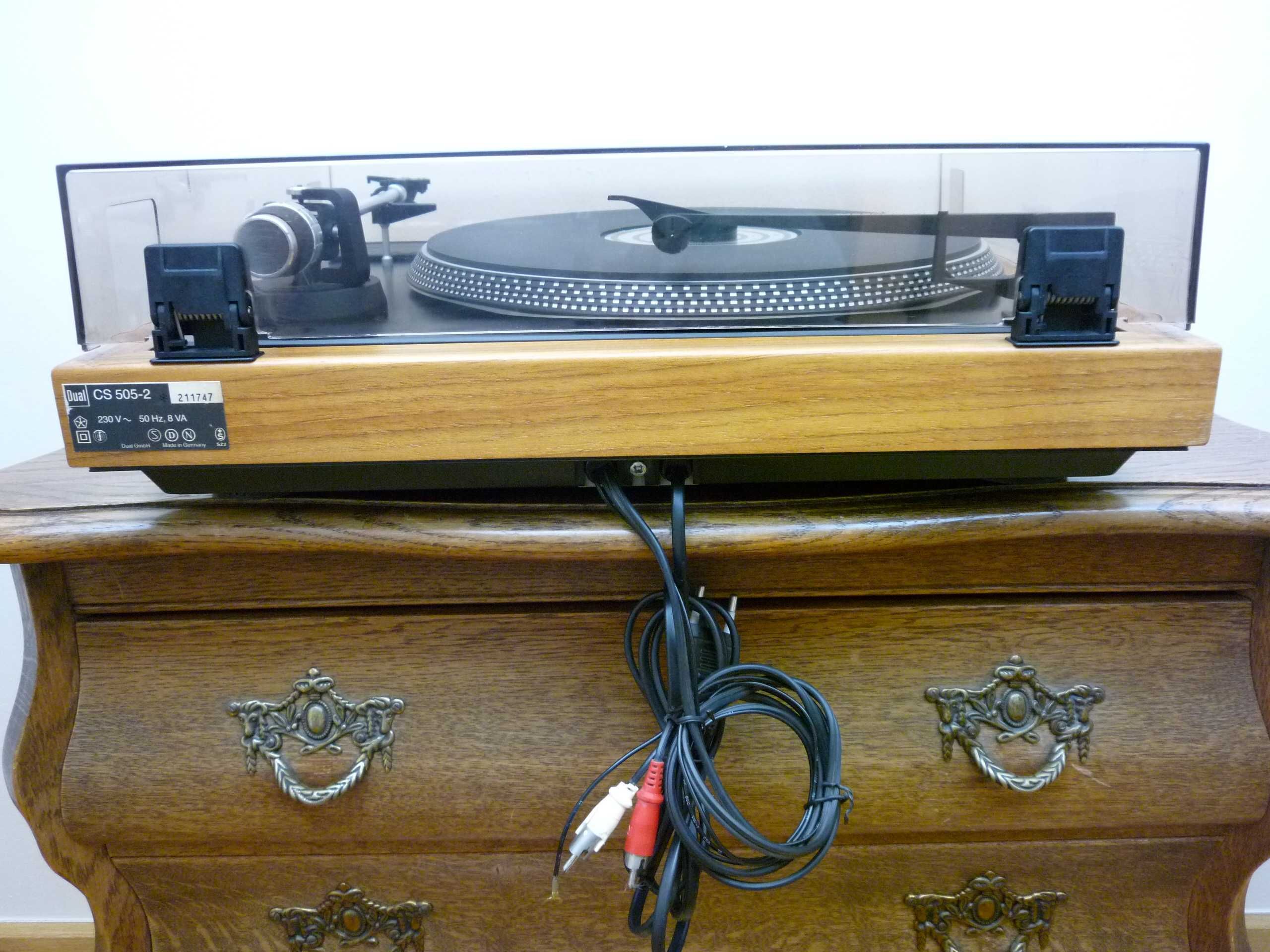 Gramofon Dual CS 505-2 Auto Stop + Lenco sweep + Ortofon st. idealny