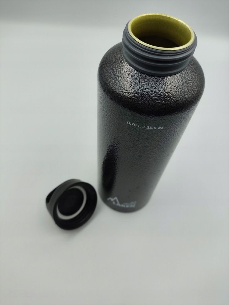 Butelka na wodę bidon aluminiowa kolor grafitowy 750 ml LAKEN