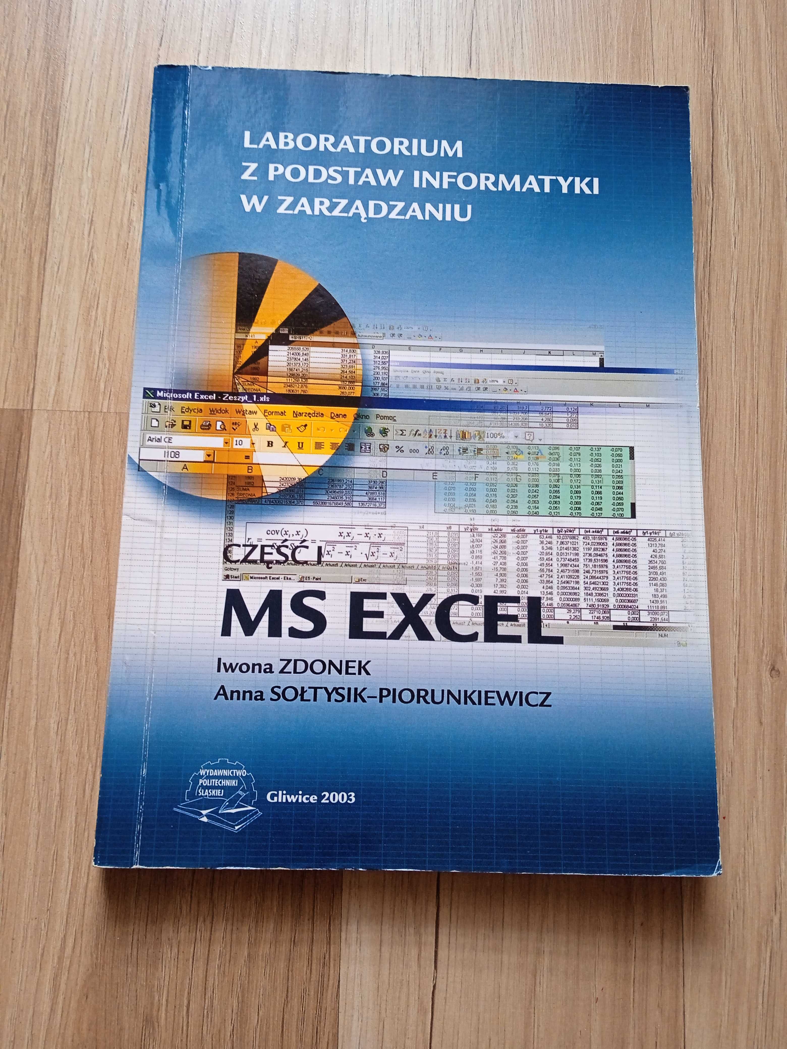 MS EXCEL Laboratorium z podstaw informatyki w zarządzaniu