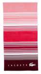Ręcznik plażowy LACOSTE Horizon Pink Oryginał