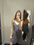 Srebrna sukienka H&M S