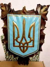 Герб Украïни настiнний