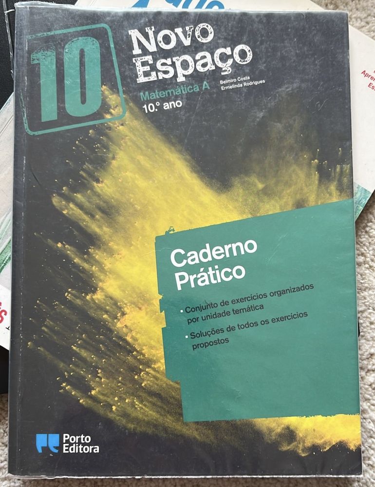 Caderno de atividades 10 ano plastificados