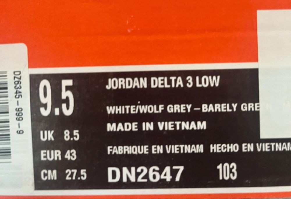 Air Jordan Delta 3 low