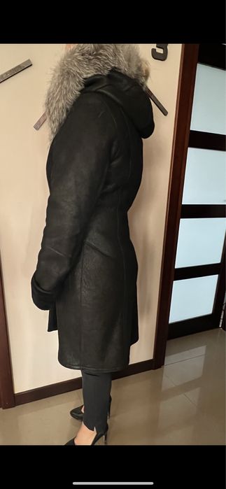 Kożuch damski z jenotem rozmiar 40-42