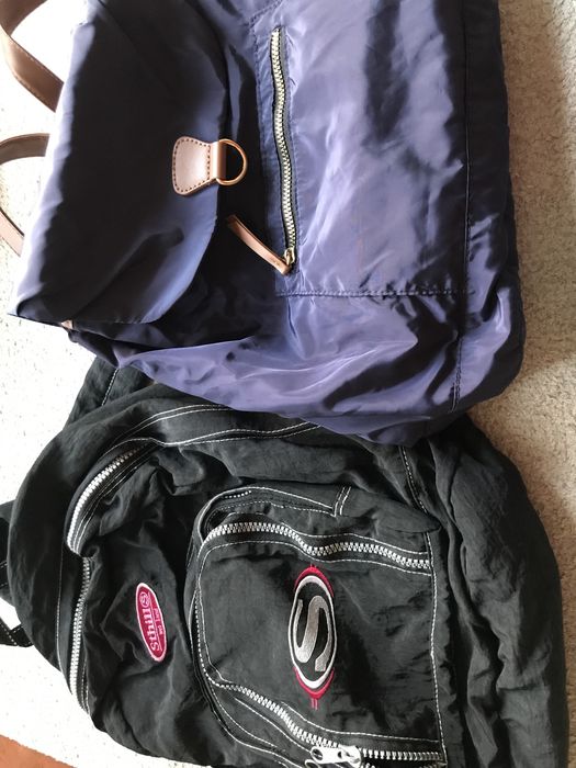 Mochilas  muito versáteis- 9 euros o conjunto