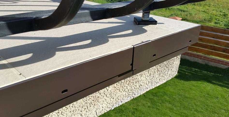 PROFIL W 35 + Okapowy Prosty RENOPLAST Taras Wentylowany