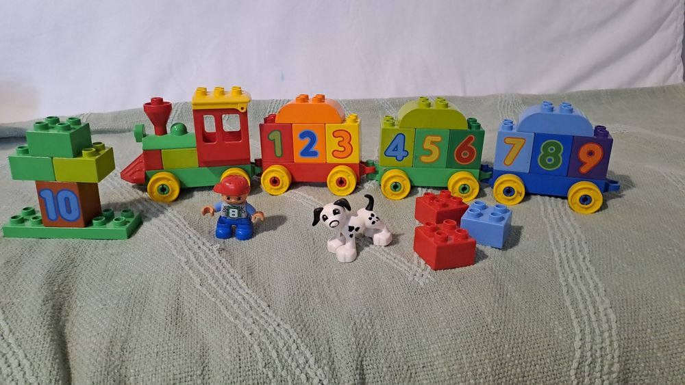 Lego duplo 10558 pociąg z cyferkami