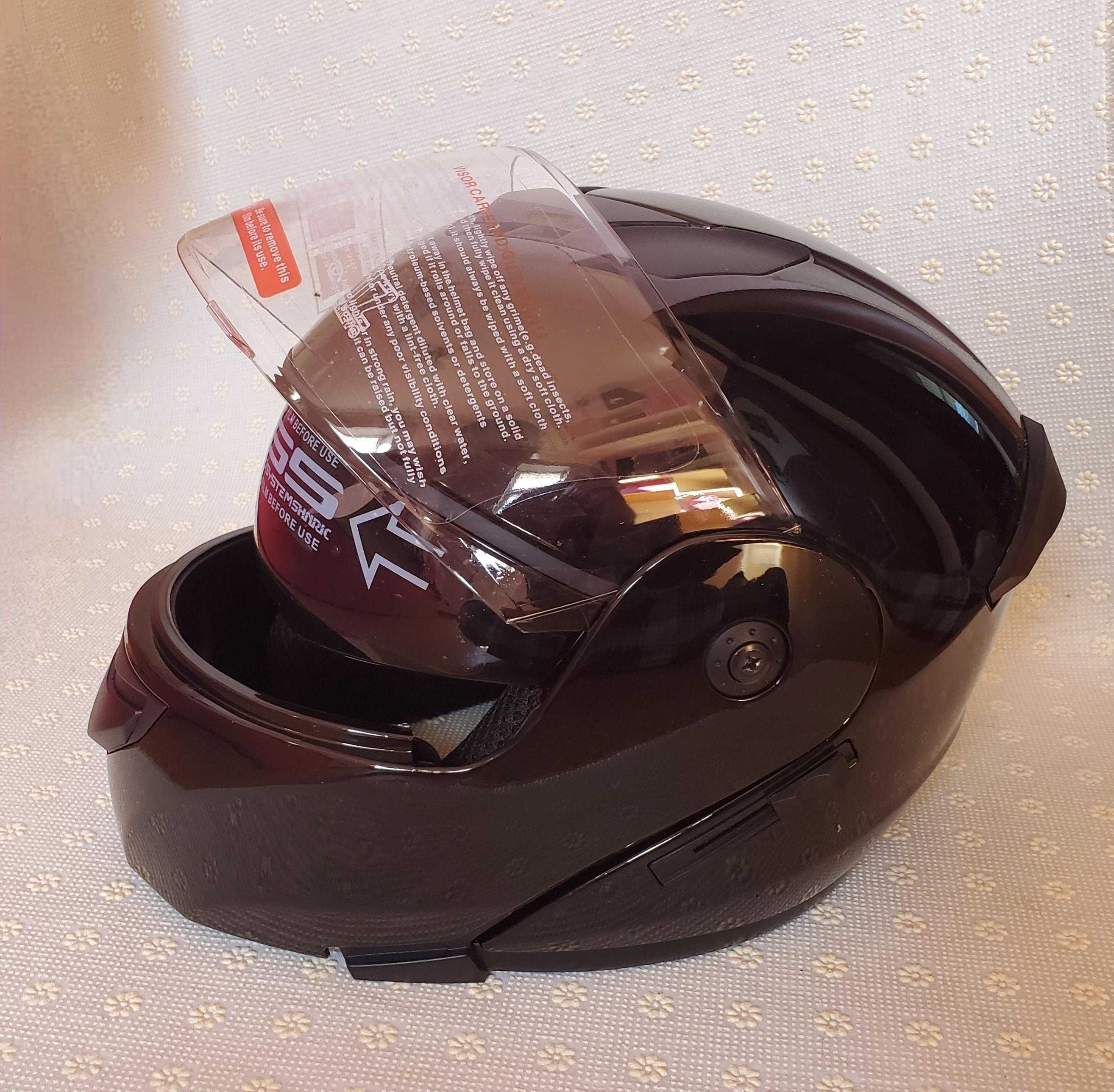 Шолом для мотоциклів Casco Capacetes, шлем с двойной линзой XL 60-61
