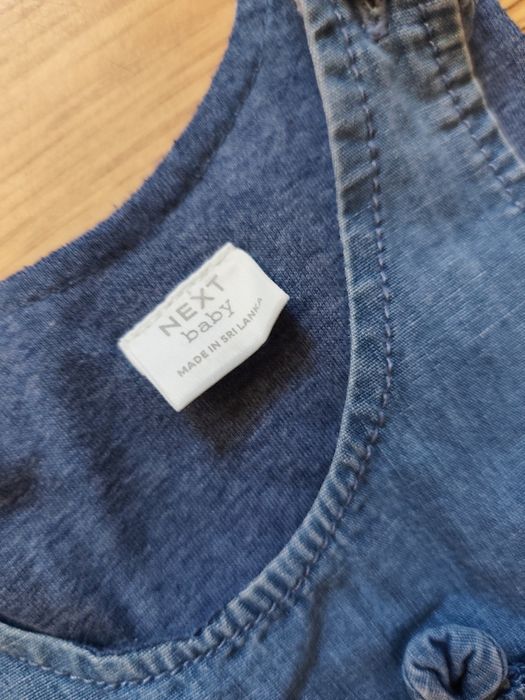Джинсовий комбінезон Next 9-12 місяців