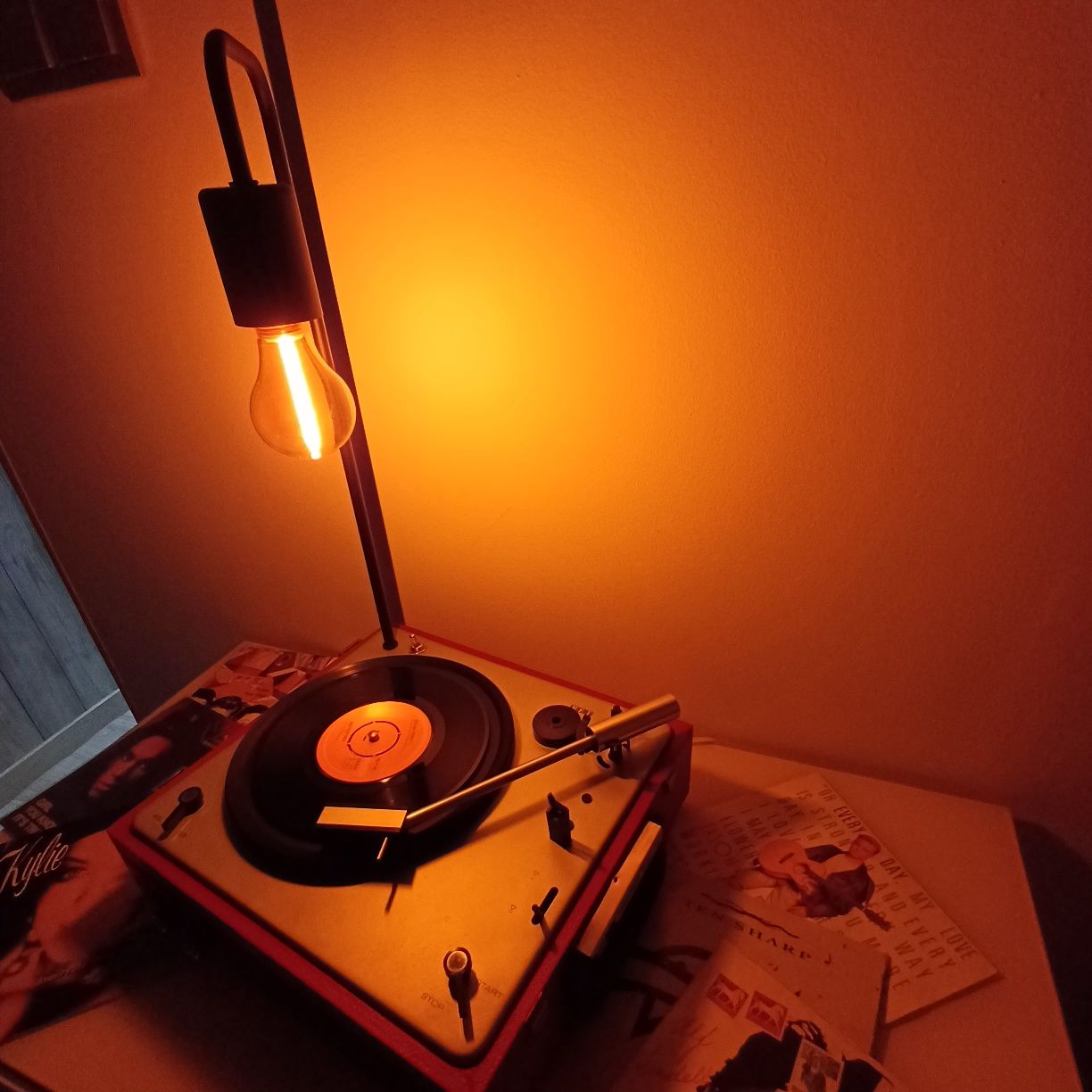 Gramofon retro dekoracja