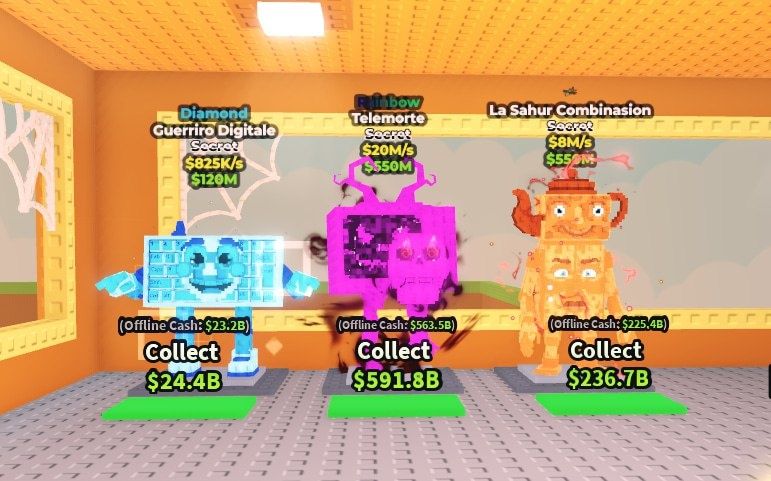 Sell brainrots in game steal a brainrot