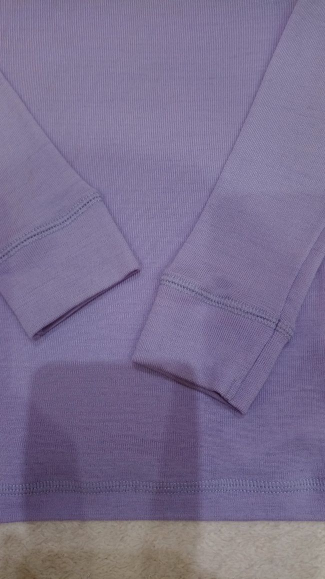 Śliczna bluzka koszulka wełniana, Merino wool wełna, Cubus 122/128