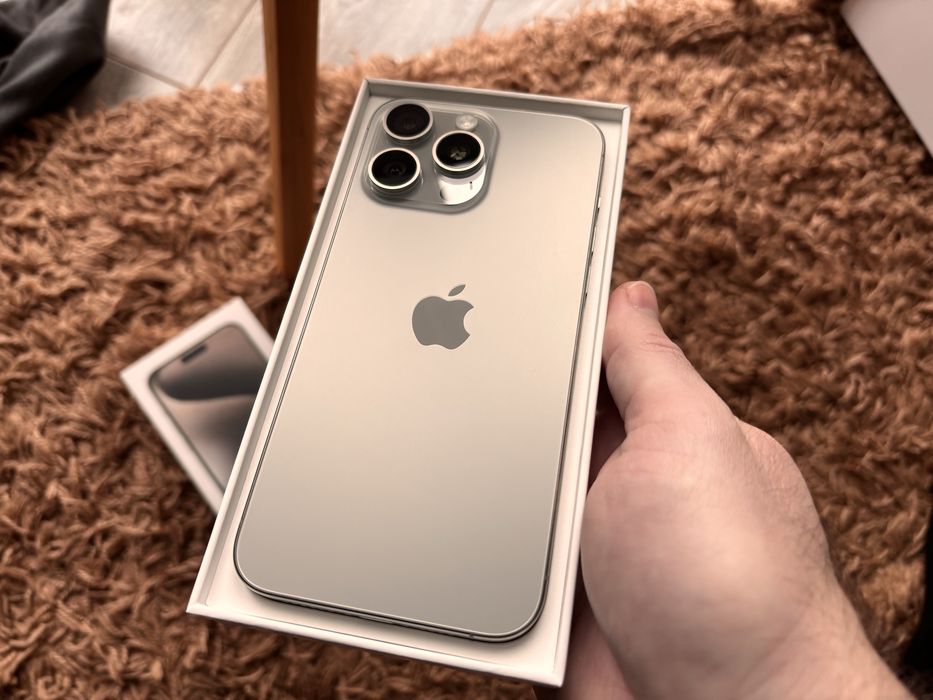 iPhone 15 Pro Max 256gb Natural Titanium