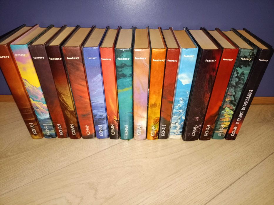 Продам книги серии Конан варвар 60кн. Роберт Ирвин Говард