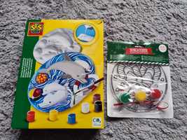 SES creative odlew gipsowy 3D delfin + gratis zabawka kreatywna