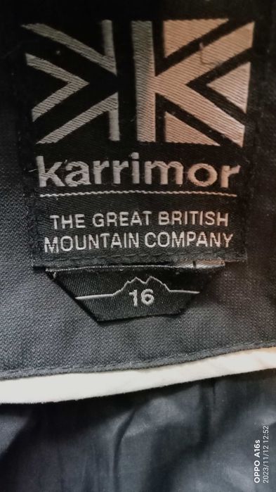 kurtka długa zimowa Karrimor damska trekking 16