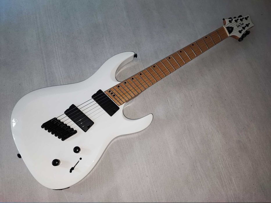 HARLEY BENTON R-457MN WH MultiScale nowa gitara 7-strunowa ustawiona