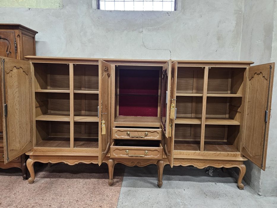 Wysoka komoda ludwikowska kredens Francja /