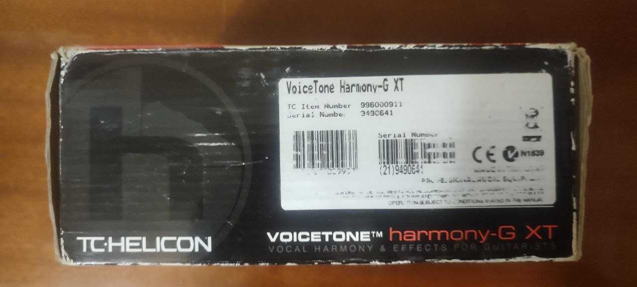 TC-helicon voicetone harmony-g xt