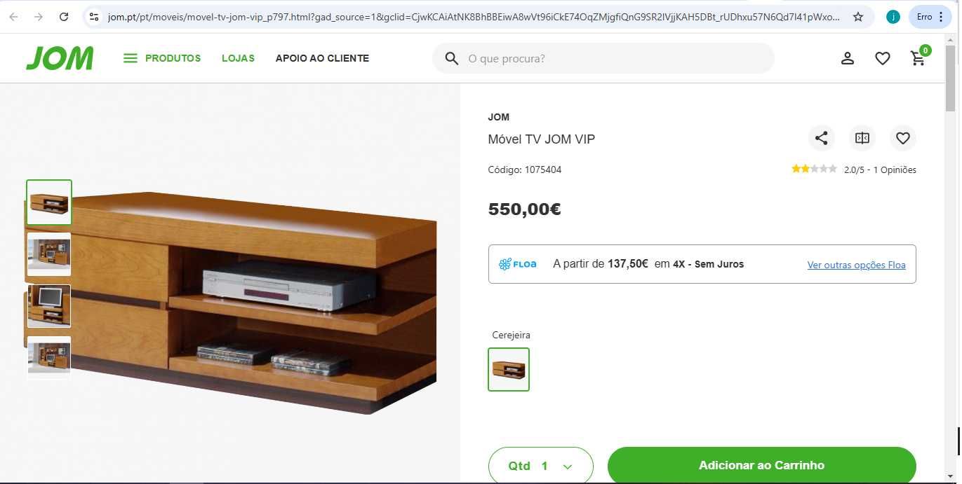 Conjunto Moveis de sala