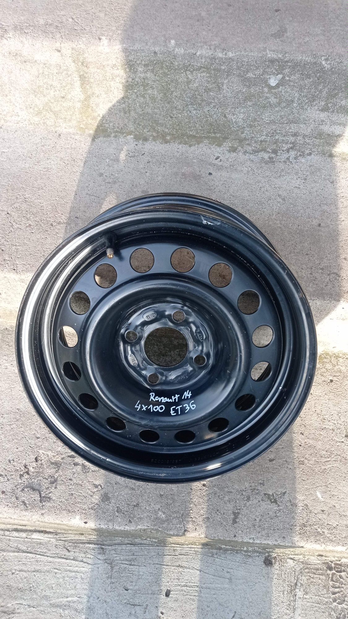 Felga stalowa Renault 14 cali 4x100 ET36