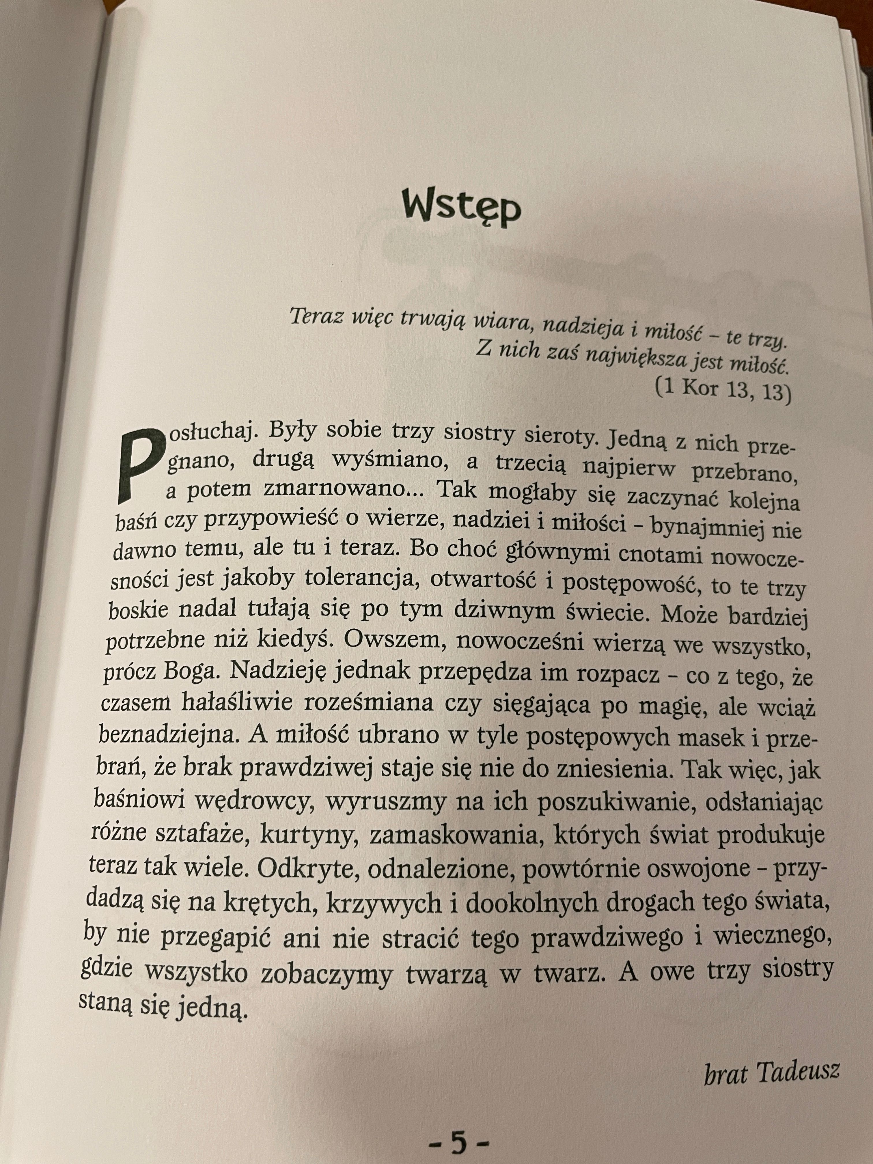 Wiara,nadzieja i miłość.W opowiadaniach,baśniach i przypow. T.Ruciński