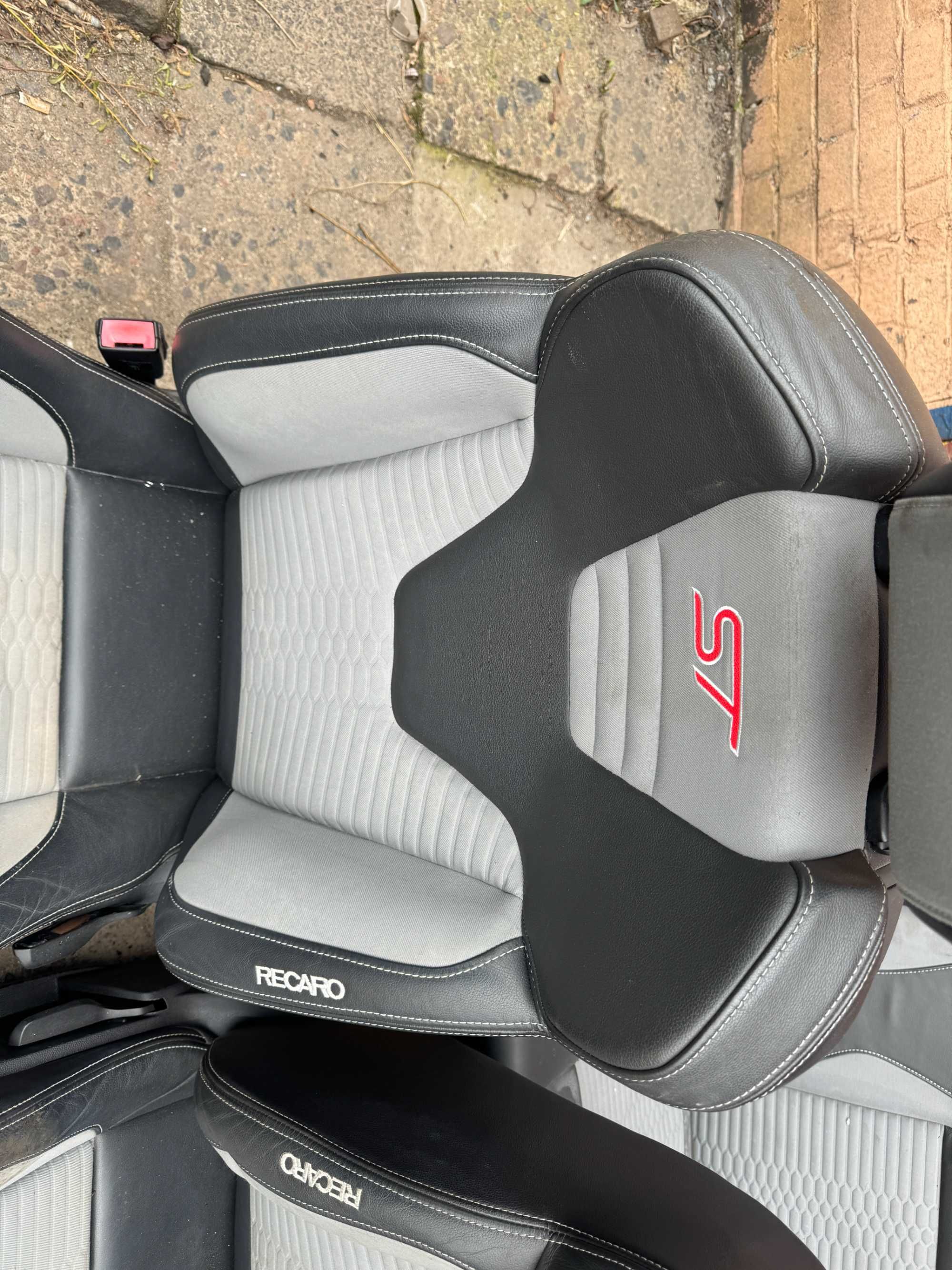 fotele fiesta st recaro mk7 skóra