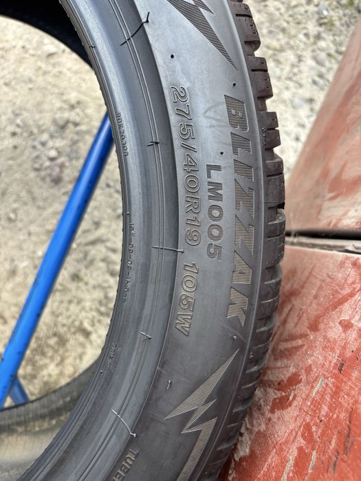 275/40/19 R19 Brigestone Blizzak LM 005 зима 2 шт ціна за 1 шт