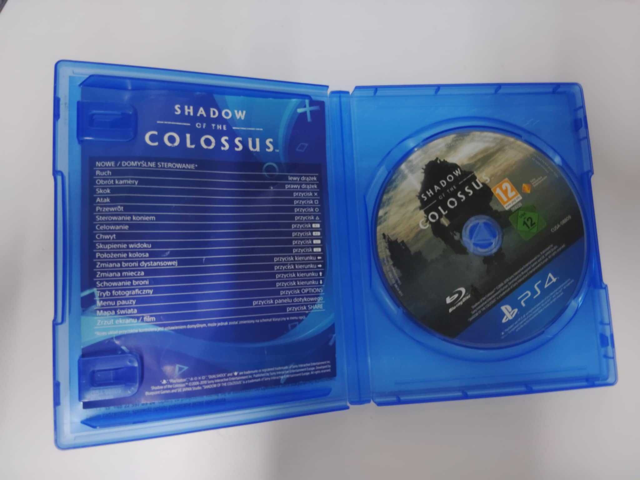 Shadow of the Colossus PS4 Polskie napisy są w grze / Polska okładka