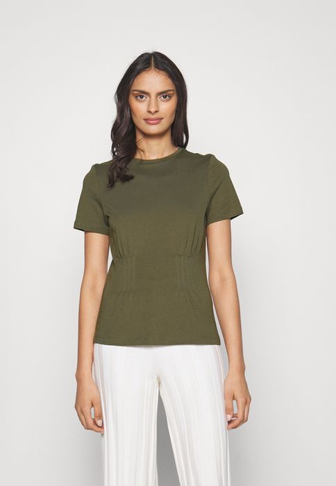 Bluzka na krótki rękaw khaki  Anna Field XL