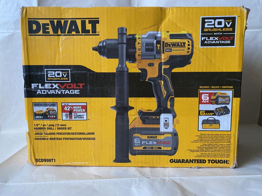 Дрель шуруповерт з ударом Dewalt dcd999