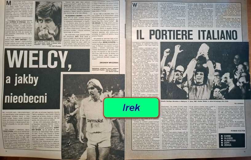 Miesięcznik "Piłka Nożna - Magazyn" - rocznik 1990