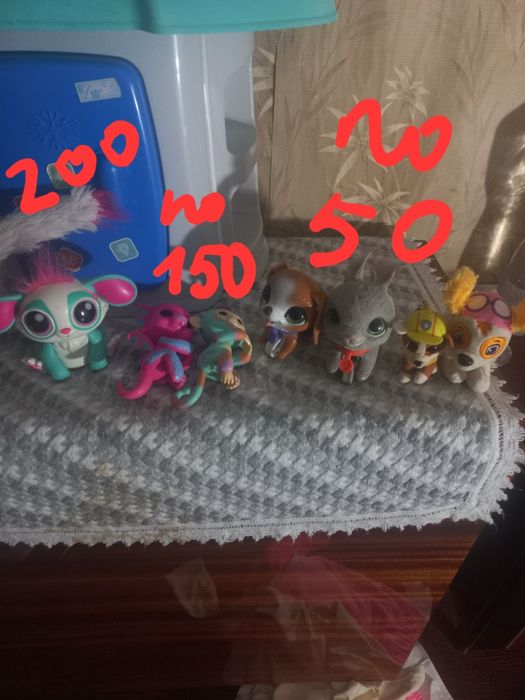 Дракончик обезьяна щенчий патруль Fingerlings