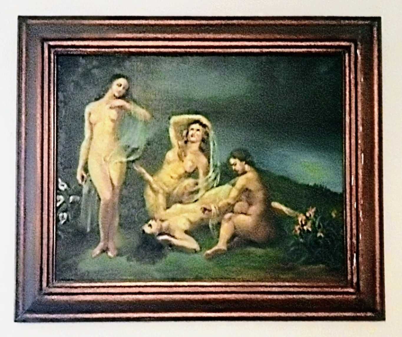 Quadro de LUCÍLIA de BRITO, óleo sobre tela, 1947