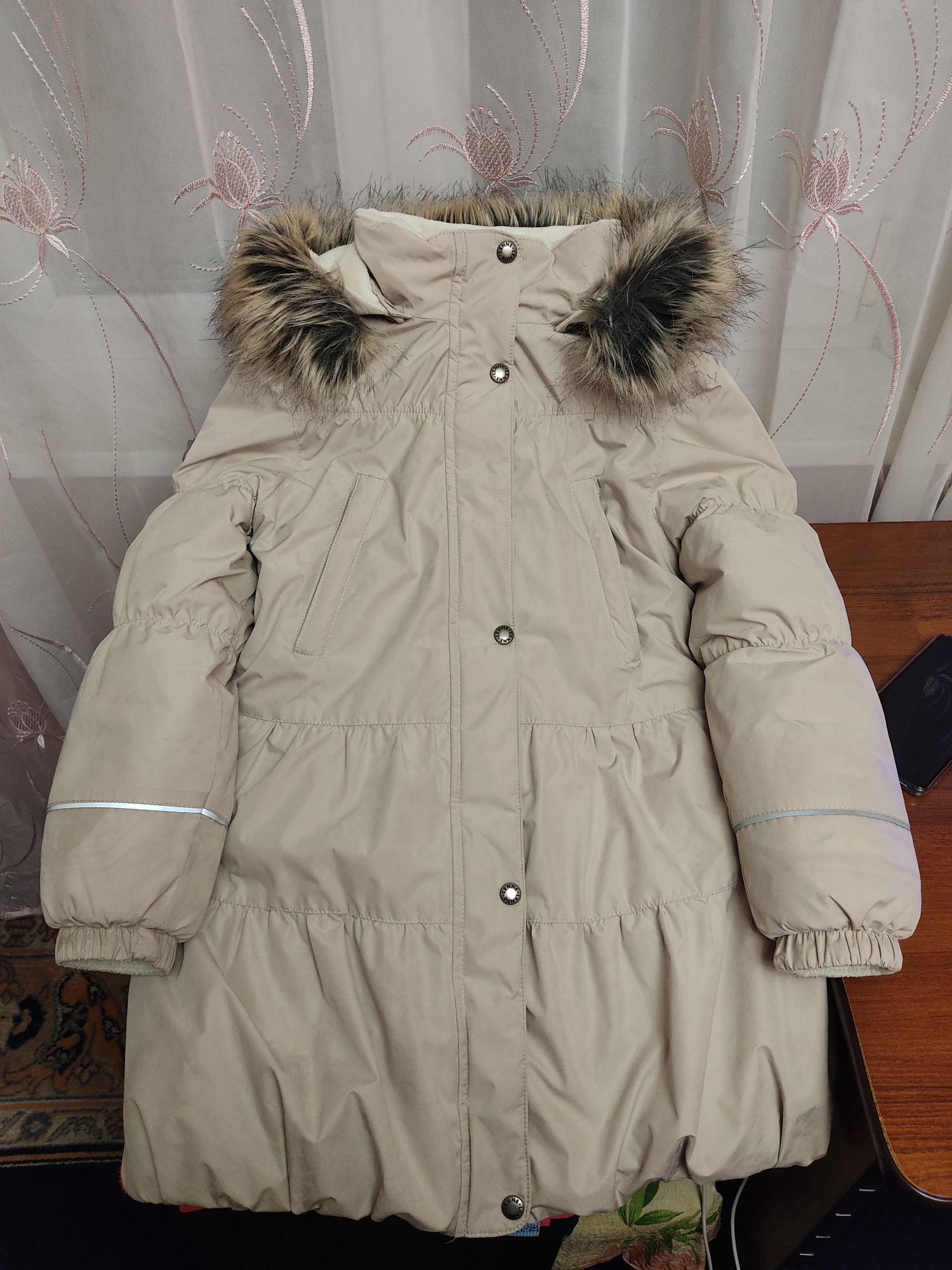 Куртка зимняя Lenne для девочки р.128