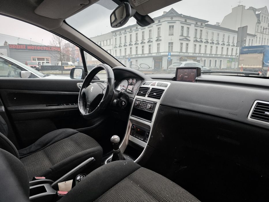 Peugeot 307 Sw 1.6 Hdi 2008r Duża Navi Zadbana